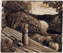 Landscape, Girl Standing c.1826 Samuel Palmer 1805-1881 Purchased 1922 http://www.tate.org.uk/art/work/N03701